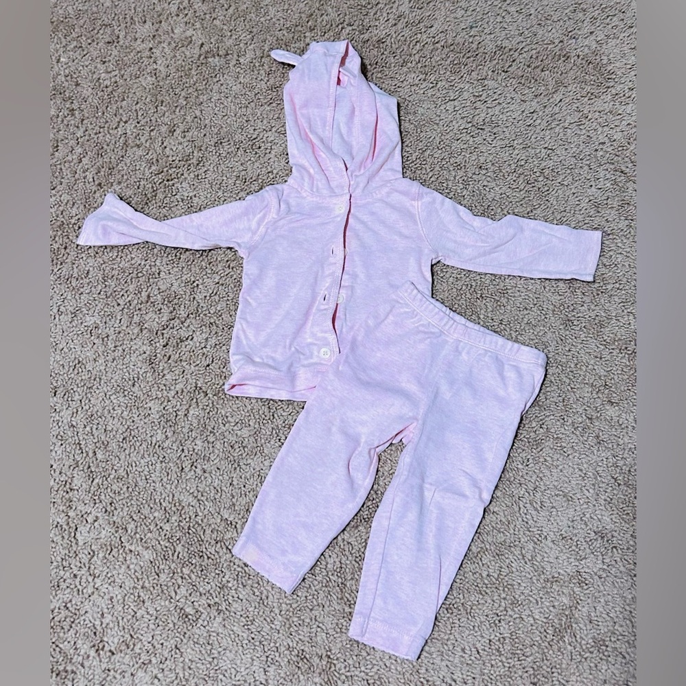 Carter's Soft Pink Baby Outfit